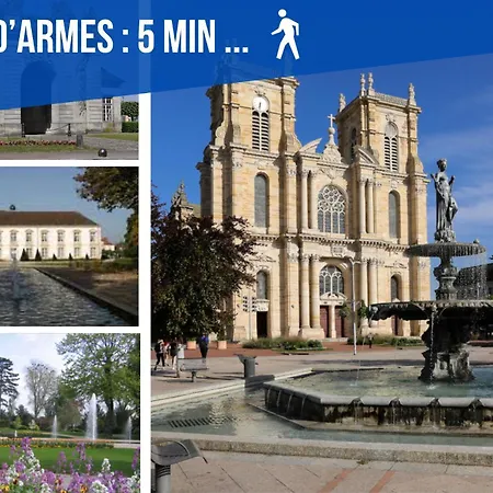 La Sweet House Dorée Centre Wifi Confort Vitry-le-François